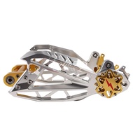 อลูมิเนียมอัลลอยด์ด้านหลังระดับส้อมเหมาะสําหรับ N1s/ngt/nqi/x5/3.0 ไฟฟ้าจักรยานการปรับเปลี่ยนอุปกรณ์