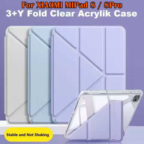 For Xiaomi MiPad 8 7 Pro 11.2 6 5 7S Pro 11 Y Fold Stand Case Redmi Pad 2 Pro 12.1 SE 11 8.7 KPad 8.