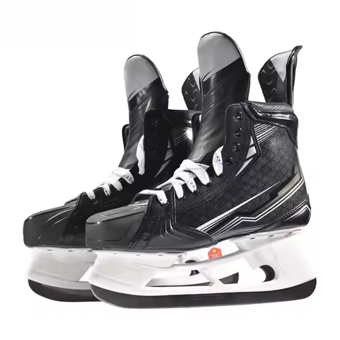 Customized JR&INT&SR Hockey Ice Skates Good Wear Resistance Blade Ice Skates Ice Hockey Skates for K