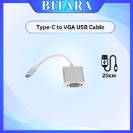 Hi-Speed USB Type-C to VGA Cable 20cm