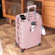 Personalizadas maleta antirobo con puerto usb luggage wheels bearing schloss koffer smart cabin bagg