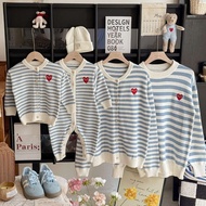Stripe Family Matching Outfit: Kid's & Adult Cardigans, Sweaters | Travel-Friendly