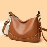 Brand KAIDIFEINIROO Handbag 2023 New Soft Leather Crossbody Bag for Women's Fashionable and Atmosphe