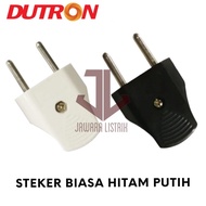 dutron steker biasa gepeng murah berkualitas - hitam