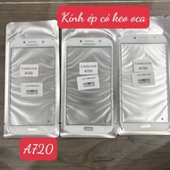 Samsung a720 glass, screen laminated glass with oca glue, samsung a7 2017 instant laminated glass - 