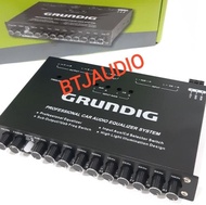 PRE AMP PREAMP PARAMETRIC MOBIL GRUNDIG 9 BAND FREQUENCY EQUALIZER