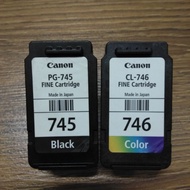 CANON 745S / 745  AND 746S / 746 EMPTY INK CARTRIDGE (NO INK)