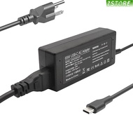 65W 45W USB-C เครื่องชาร์จสำหรับ Lenovo ThinkPad T490 T490s T480s T590 E490 L490 E590สำหรับ X360 Chr