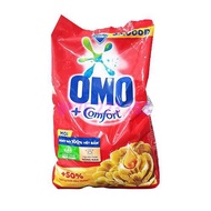 Bột giặt Omo Comfort tinh dầu thơm Nồng Nàn ̣̣- Vàng 2.6kg