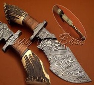 大馬士革鋼刀 手工定制10499直刀 開山刀 折刀 砍刀 甩刀 中國劍 日本刀