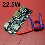 Backup Charger Circuit QC5A 22.5W Max 2-way fast charging Type-C with integrated battery protection 