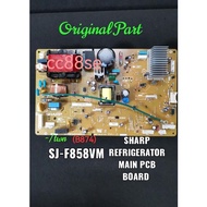SHARP REFRIGERATOR MAIN PCB BOARD ORIGINAL PART SJ-F858VM SJ-F858VM (B874)