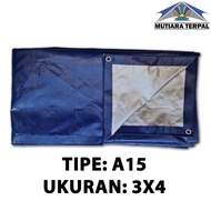 A15 Tarpaulin Silverbiru Size 3x4