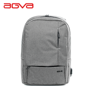 Balo Laptop AGVA Sheffield - Tích hợp cổng sạc USB Kích thước 31 x 12 x 42 cm 2 màu: Xám và Xanh Cam