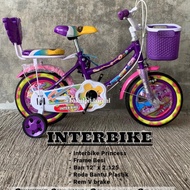 Sepeda Mini Anak Cewek Keranjang ring 12 interbike