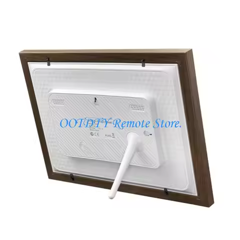 Intelligent 10.1inch Digital Photo Frame WiFi Support For Mobile App Photo Uploads Weather Forecast 