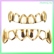 Gold Braces Fake Teeth False Grill Grills for Your Hip Hop chuancsj