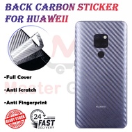 (Huaweii Series) P50/P20 Pro/P30/P30 Pro/P40/P40 Pro/Mate 20/20 Pro/30/30 Pro/40/40 Pro Back Carbon 