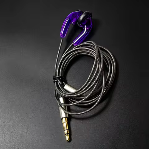 FENGRU DIY Tingo TC200 Earbud Earphone HiFi Noise Cancelling EarBuds Flat Head Earphone Pk Mx985 Hif