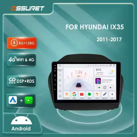 For Hyundai Tucson 2 LM IX35 2011-2017 Android Car radio multimedia player 4G Carplay 2din Autoradio
