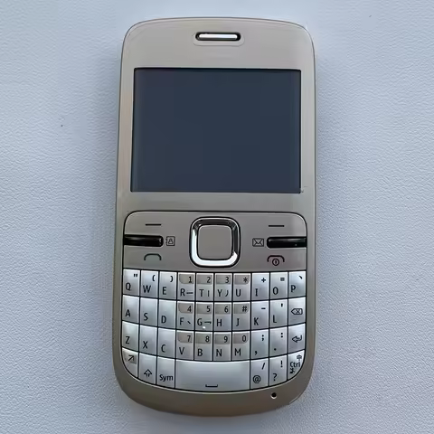 Original GSM Unlocked C3 C3-00 Mobile Cell Phone 2.4" 2MP Qwerty Hebrew Arablic Russian CellPhone. M