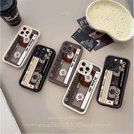 Music Record Tape Case For infinix Note EDGE 5G 60 50S 50X 30 40S Hot 70 50 60 Pro SMART 20 Soft Sho
