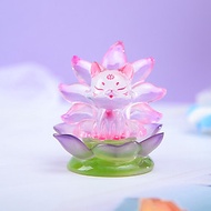 Mô Hình Cửu Vĩ Hồ Ly Cáo Nhỏ Hoa Sơn Phát Sáng Trang Trí Xe Ô Tô Nhà Cửa_ Hàng Chính Hãng