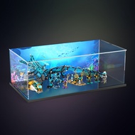 [Model Display Box] Acrylic Lego 71754 Phantom Ninja Water Dragon Model Assembly Transparent Buildin