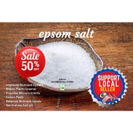 GO GREEN TAMBAHAN SUPPLIMENT TANAMAN EPSOM SALT GARAM PEMANIS BUAH MAGNESIUM SULFAT GARAM PERTANIAN