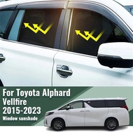 Magnetic Car Sunshade for Toyota Alphard Vellfire AH30 2015 2024 Front Windshield Rear Side Window S