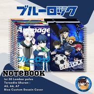 Blue lock note book / blue lock notebook / blue lock notebook (1)