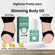 【Lose 50 pounds in 7 days】Slimming essential oil, weight loss oil, fat burning cream, slimming belly