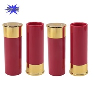 4PCS 12 Gauge Shot Glasses Tequila Shot Glass Easy to Use