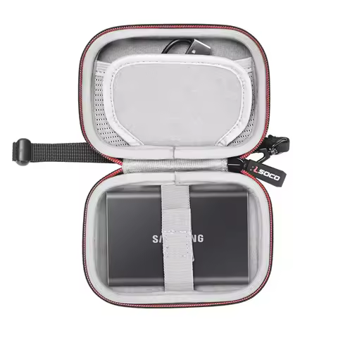 Carrying Case for Samsung T7/T7 Shield/T7 Touch/T9/T5 Portable SSD 1TB/2TB/4TB/500GB External Solid 