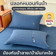 Waterproof Pillowcase 1 2 Pieces Dust Mite Proof Pillow Pattern Protects The Filling Thoroughly Easy