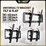 TKL TV Bracket Adjustable TILT 14 -32 26 -55 32 -70 Inch Universal Tv Wall Mount Bracket Braket Gant