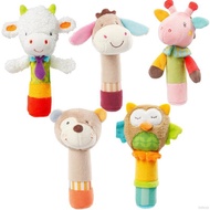 BOBORA Baby Rattles Mobiles Ring Bell Toys Animal Hand Bells Toy Christmas Gift