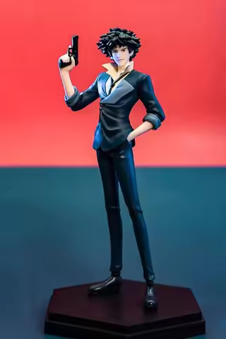 Original Cowboy Bebop Anime Spike Spiegel POP UP PARADE Action Figurine Toys PVC Model Figuarts Coll