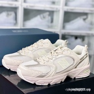 NB 530 Retro Beige Milk White Grey Kasut Getah Kasual untuk Lelaki Wanita MR530AA1 9FND