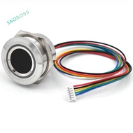 R503-5V RGB LED DC5V UART MX1.25-6Pin Waterproof Capacitive Fingerprint Module Sensor Scanner for  A