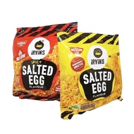 Nissin Irvin Salted Egg Instant Noodle Original / Spicy 113 gr