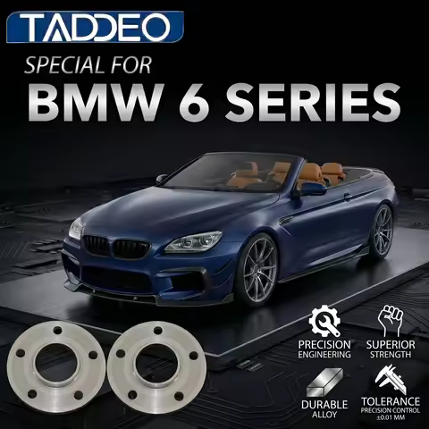 TADDEO Forged 7075-T6 Wheel Spacers E63/E64/F06/F12/G32 5x120/112 for BMW 6 Series Adapters Widening