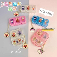 medicine box medicine pill box Japan Anpanman PP Pill Box Storage Box Sub-Packing Box Medicine Pill 