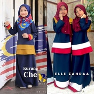 🌸Tunik.my elle zahraa KURUNG MERDEKA KANAK KANAK  / BAJU MERDEKA KANAK KANAK PEREMPUAN / BAJU MERDEK