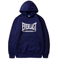 NEW ARRIVAL HOODIES EVERLAST B0XING UNISEX 100%COTTON S-5XL PREMIUM QUALITY 250GSM READY STOCK