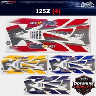 Yamaha 125Z (4) Y125ZR / Y125Z / Z125 Body Stripe Sticker Set Premium