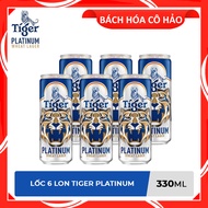 LỐC 6 LON BIA LÚA MÌ TIGER PLATINUM WHEAT LAGER 330ML
