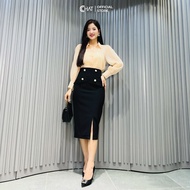 MS CChat Clothes collared rhinestone shirt