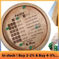 Wooden Dice Tray for Farkle Classic Dice Game, Farkle Dice Tray, Farkle Classic Dice Game, Dice Tray