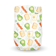 [1ลังลด95.-เก็บและใช้คูปองหน้าร้าน]Baby Moby ผ้าอ้อมสำเร็จรูป ชนิดเทป ไซซ์ (Size NB  S) (4 แพ็ค/ยกลั